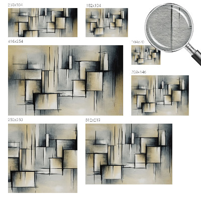 Papel de parede fotográfico Geometria abstrata