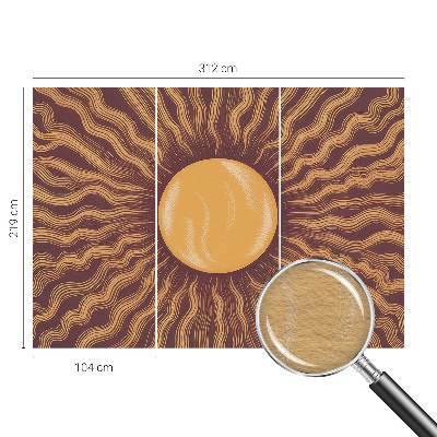 Papel de parede fotográfico Raios de sol