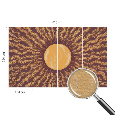 Papel de parede fotográfico Raios de sol