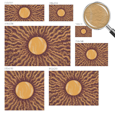 Papel de parede fotográfico Raios de sol