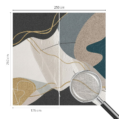 Fotomural Formas abstratas