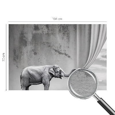 Papel de parede para quarto Elefante surrealista