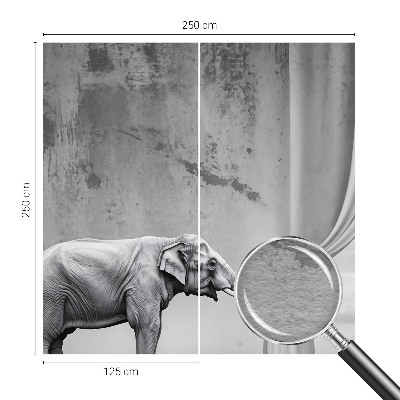 Papel de parede para quarto Elefante surrealista