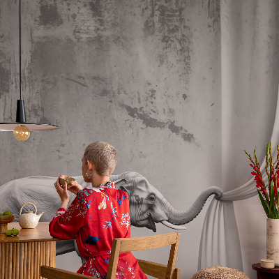 Papel de parede para quarto Elefante surrealista