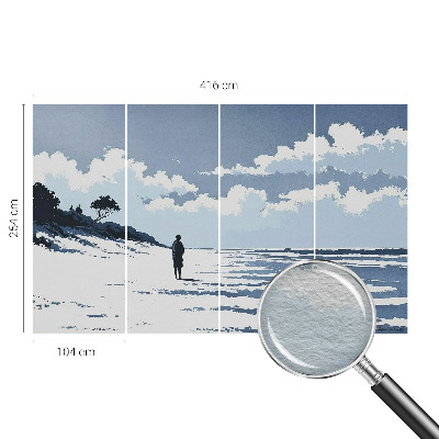 Fotomural Silêncio da praia