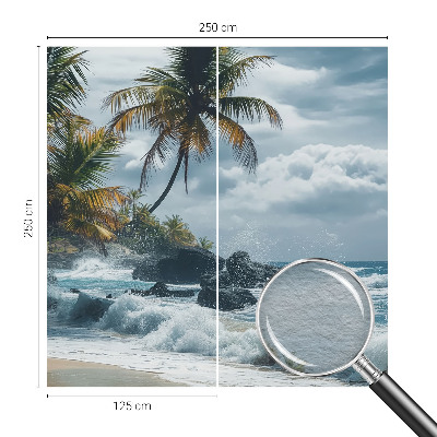 Papel de parede para quarto Praia exótica