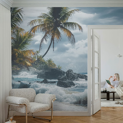 Papel de parede para quarto Praia exótica