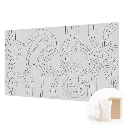 Papel de parede decorativo Linhas orgânicas