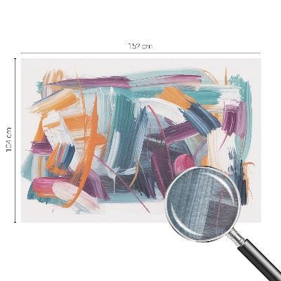 Papel de parede decorativo Golpes enérgicos