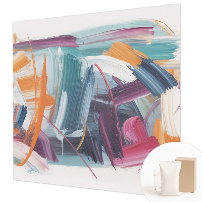 Papel de parede decorativo Golpes enérgicos