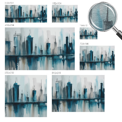 Papel de parede para quarto paisagens urbanas