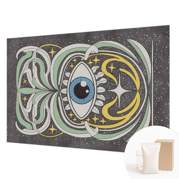 Papel de parede para sala Olho simétrico
