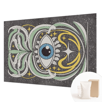 Papel de parede para sala Olho simétrico