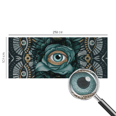 Papel de parede para quarto Olho de flor