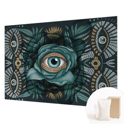 Papel de parede para quarto Olho de flor