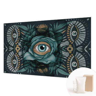 Papel de parede para quarto Olho de flor