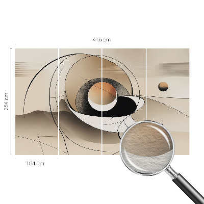 Papel de parede fotográfico Abstração harmoniosa