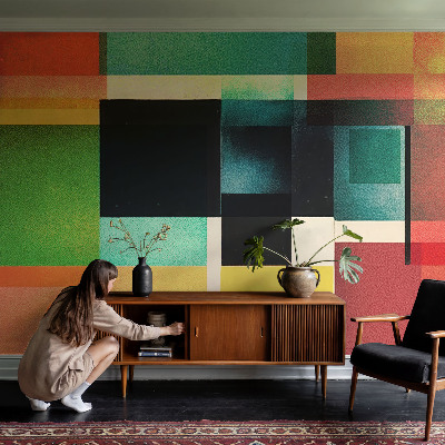 Mural de parede Abstração geométrica