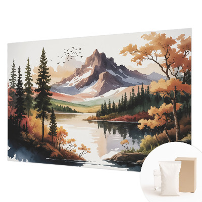 Mural de fotos na parede Outono nas montanhas