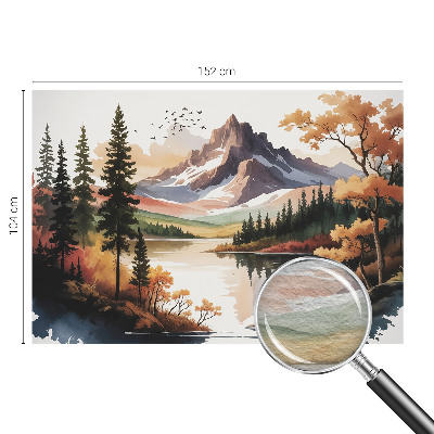 Mural de fotos na parede Outono nas montanhas
