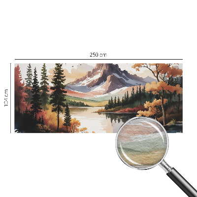 Mural de fotos na parede Outono nas montanhas