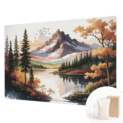 Mural de fotos na parede Outono nas montanhas