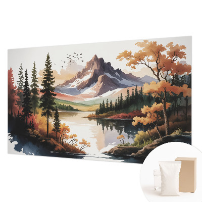 Mural de fotos na parede Outono nas montanhas