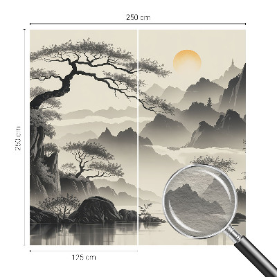 Fotomural Paisagem oriental