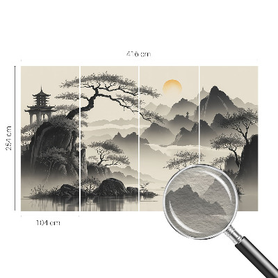Fotomural Paisagem oriental