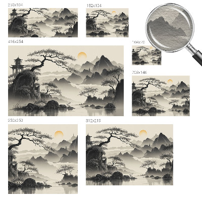 Fotomural Paisagem oriental