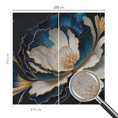 Papel de parede fotográfico Estampa floral