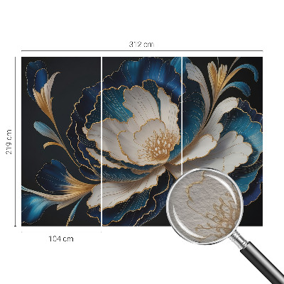 Papel de parede fotográfico Estampa floral