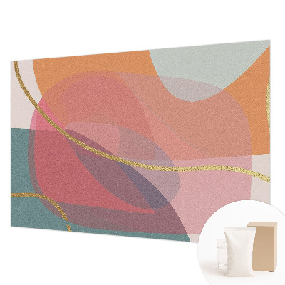 Papel de parede decorativo Formas coloridas