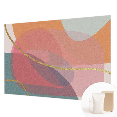 Papel de parede decorativo Formas coloridas