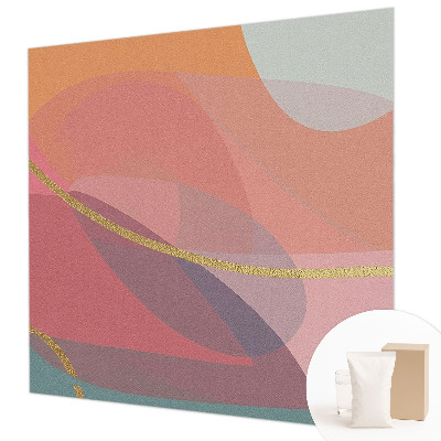 Papel de parede decorativo Formas coloridas