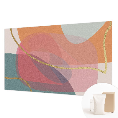 Papel de parede decorativo Formas coloridas