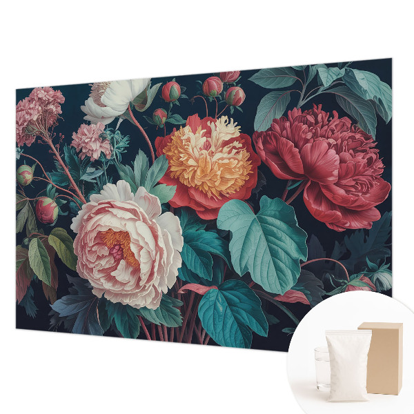 Papel de parede Flores coloridas