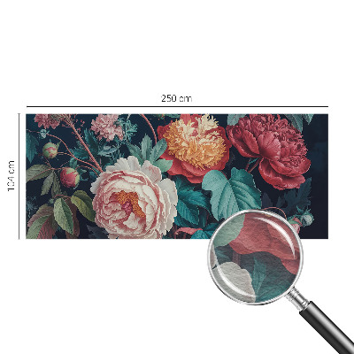 Papel de parede Flores coloridas