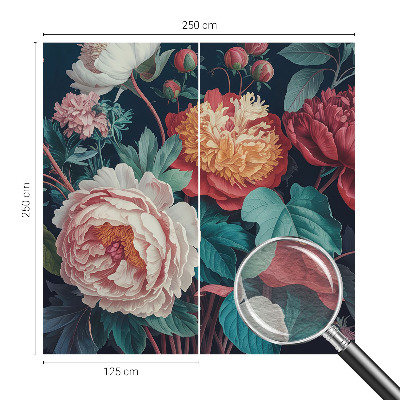 Papel de parede Flores coloridas