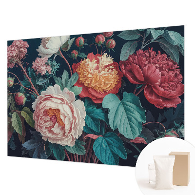 Papel de parede Flores coloridas