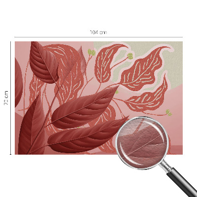 Mural de parede Folhas orgânicas