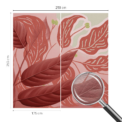 Mural de parede Folhas orgânicas