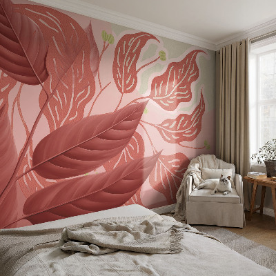 Mural de parede Folhas orgânicas