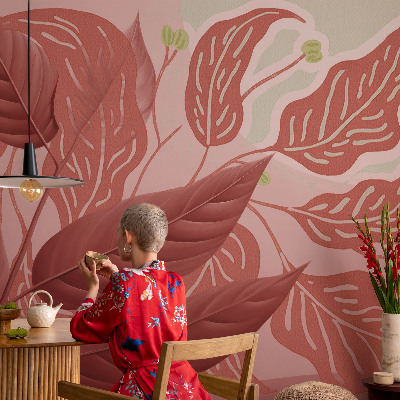 Mural de parede Folhas orgânicas