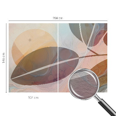 Papel de parede fotográfico Folhas harmoniosas