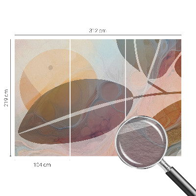 Papel de parede fotográfico Folhas harmoniosas