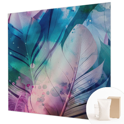 Papel de parede Penas coloridas