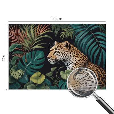 Mural fotográfico Leopardo exótico