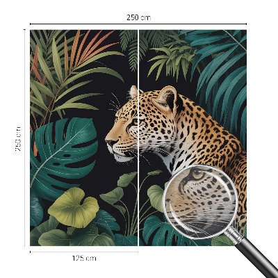 Mural fotográfico Leopardo exótico