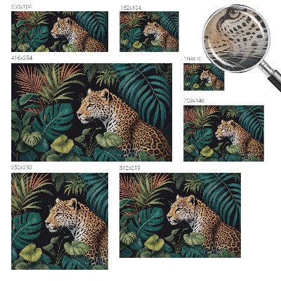 Mural fotográfico Leopardo exótico
